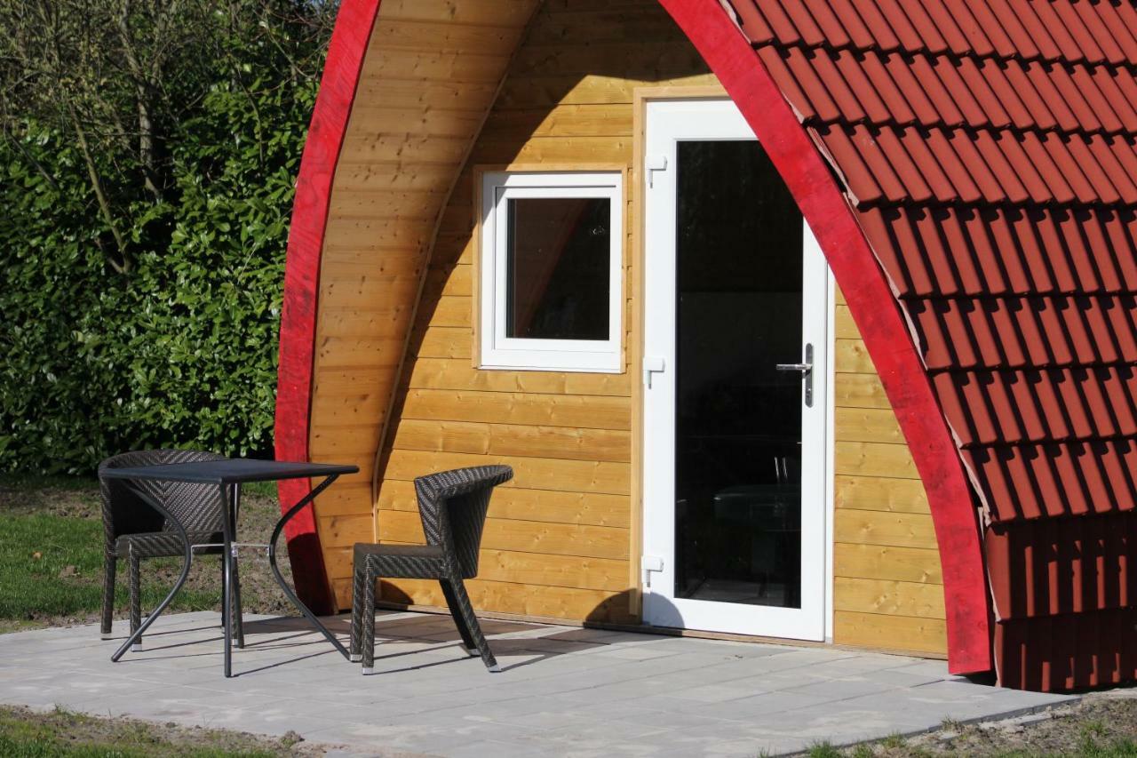 Luxe Eco Pod Op Camping De Stal Drijber Exterior photo